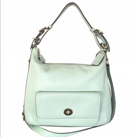 🎉 HOST PICK 🎉 💛 Coach Legacy Leather Courtney Hobo Purse - Picture 1 of 8